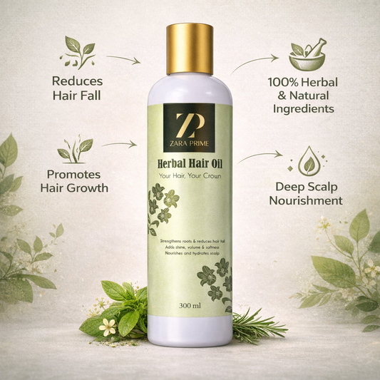 ZaraPrime Hair Oil (Anti Hair Fall & Growth Formula)