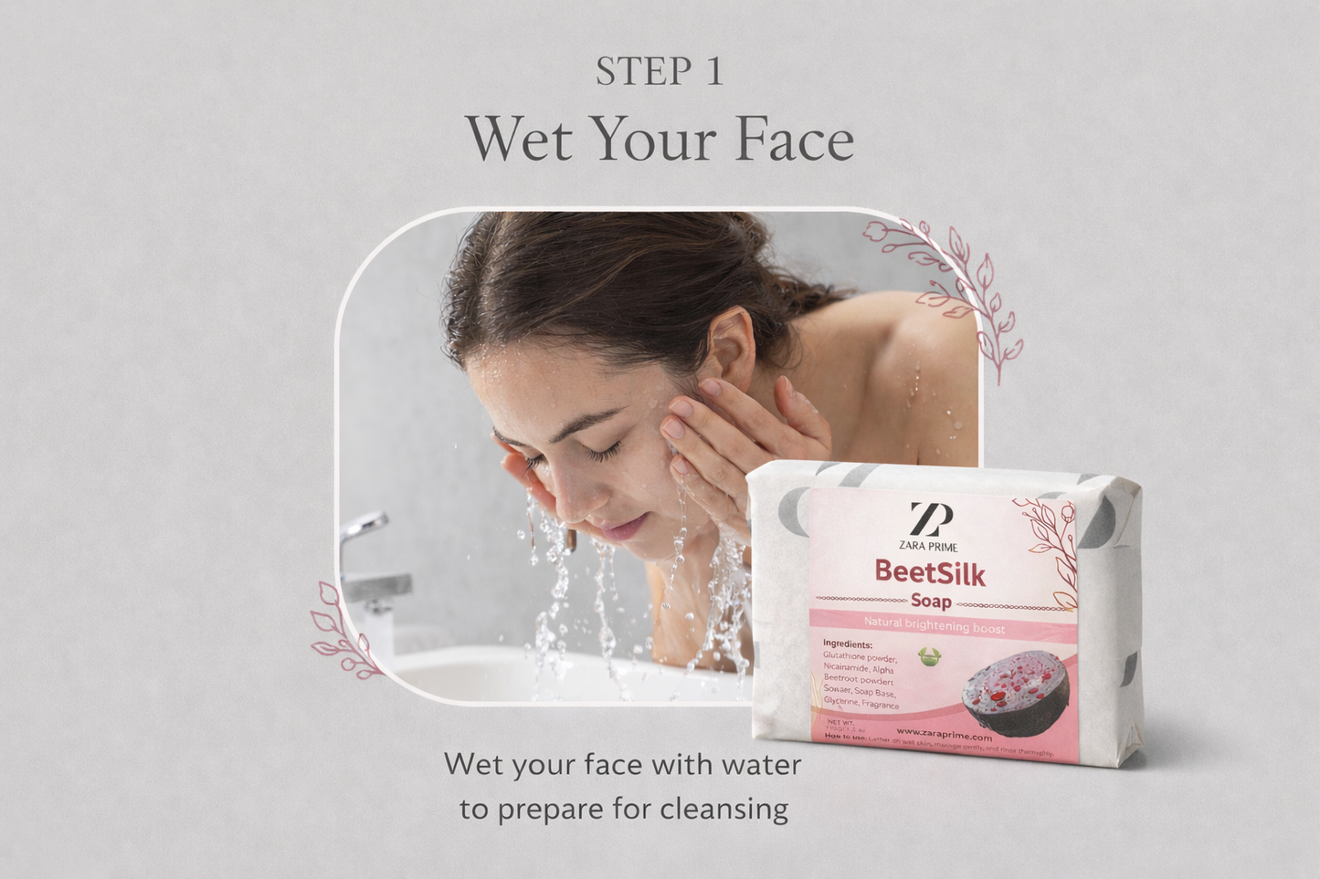 ZP BeetSilk Soap (Glow & Smooth Care Formula)