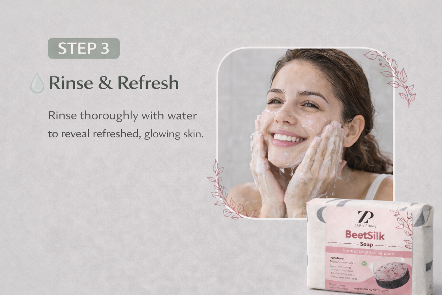 ZP BeetSilk Soap (Glow & Smooth Care Formula)