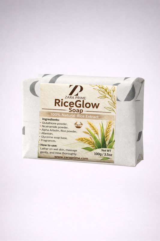 ZP RiceGlow Soap (Bright & Smooth Skin Formula)